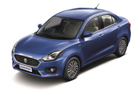 「スイフト」をベースとしたマルチ・スズキのコンパクトセダン「ディザイア」。