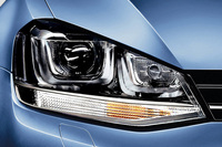 「ゴルフ 40th Edition」のバイキセノンヘッドライト。