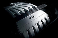 3.2リッターV6エンジン+DSGは、トップグレード「V6 4MOTION」で採用。