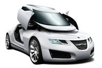 2006年ジュネーブショーに出展された「Aero X コンセプト」