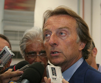 フィアットのモンテゼーモロ会長。2006年7月25日午後、マラネッロにて。