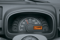 「AGS」搭載車のメーター。