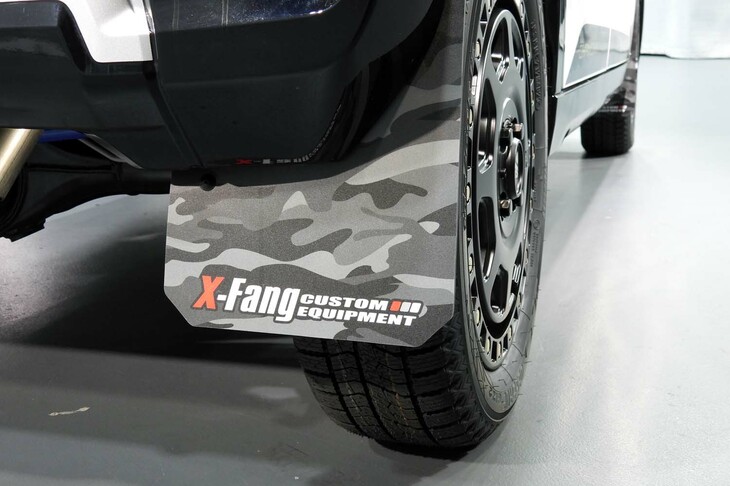 三菱デリカミニCHAMONIX SNOW GEAR（マッドフラップ）