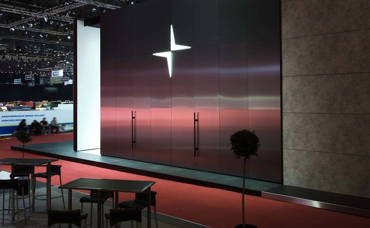 ポールスターのブース。