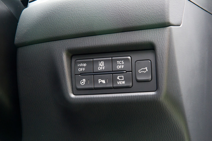 マツダCX-8 XDプロアクティブ（インテリア）