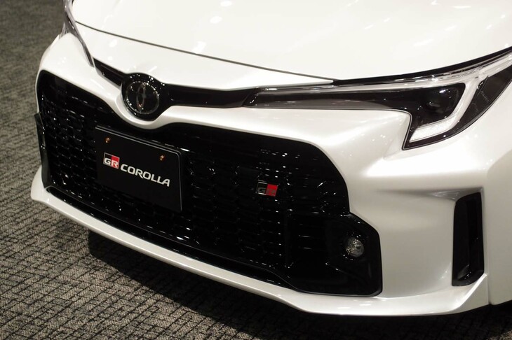 トヨタGRカローラRZ（フロントまわり）
