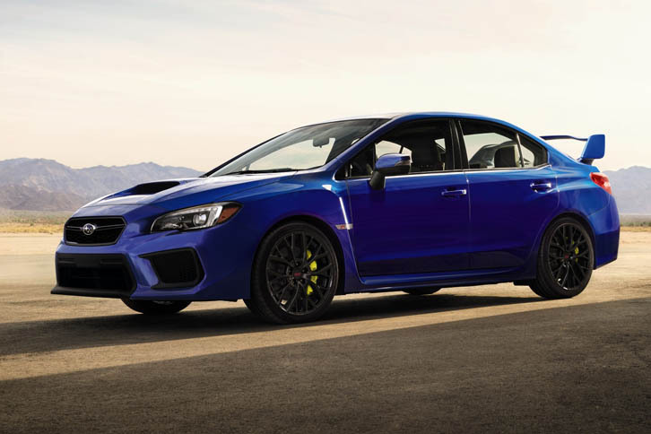「スバルWRX STI」（米国仕様）