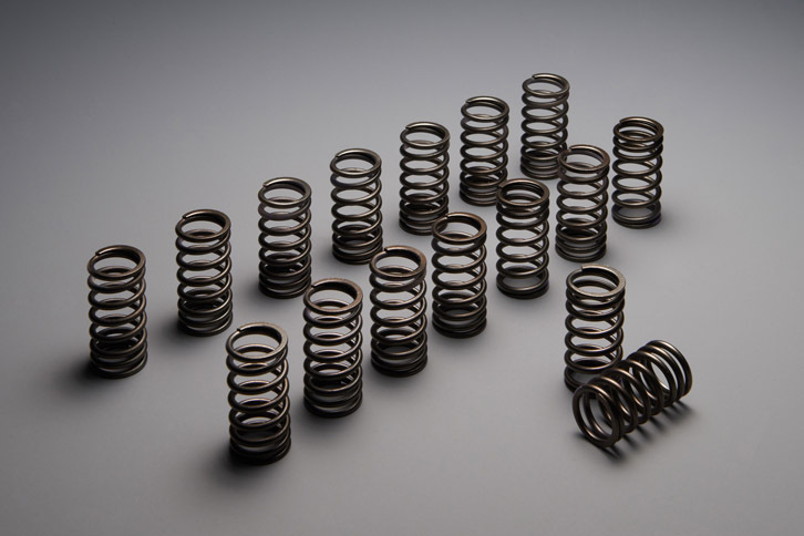 強化バルブスプリング。