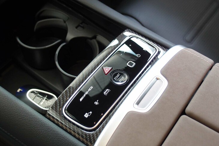 メルセデスAMG EQS53 4MATIC＋（センターコンソール）