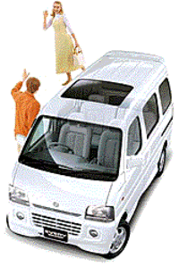 スズキ、軽乗用車「エブリイワゴン」を新発売