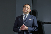 2019年のモータースポーツ活動について総括する寺谷公良執行役員。