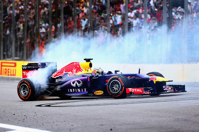 F1 13年ベテル、ウェバー、ハミルトン、ライコネン、ボタス 、5台セットです 最終戦ブラジルGP「盟友との別れ、一時代の終焉」【F1 2013 続報