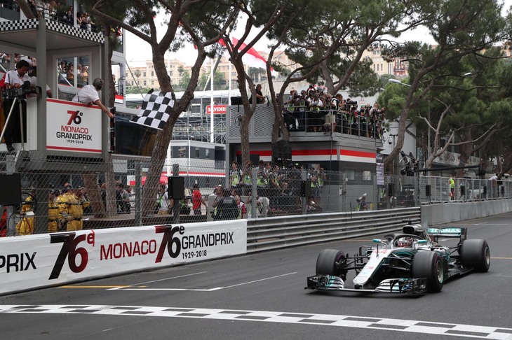 1955年から65年連続で開催されてきた“F1の顔”、モナコGPが中止となった。写真は2018年のモナコGPの様子。（Photo=Mercedes）