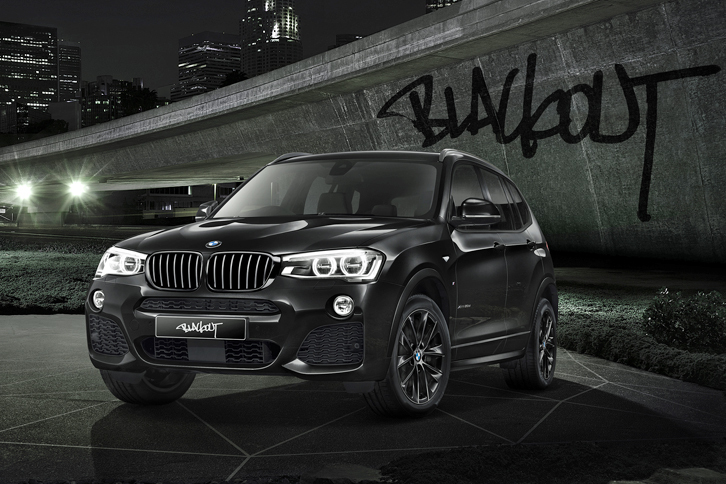 「BMW X3セレブレーションエディション“BLACKOUT”」
