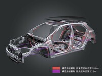 構造用接着剤の追加塗布範囲の説明図。