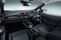 「リーフNISMOコンセプト」のインテリア。