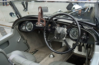 レストアされた「ヴァンデンプラス ツアラー」のコックピットまわり。