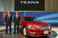 日産が新型「ティアナ」を発表