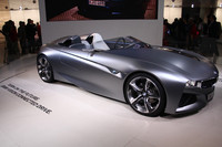 ドイツ勢の姿も。写真は、BMWのコンセプトモデル。