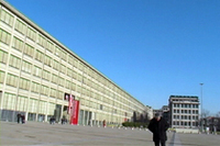 1982年までフィアット工場として使われていた、会場の「リンゴット」。