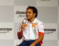 フェリッペ・マッサ（フェラーリ）も登場。