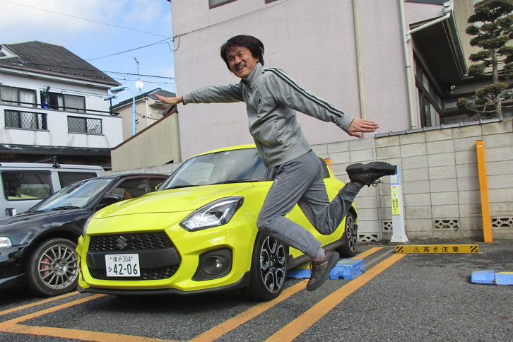 「スイフトスポーツ」を日本の国民車に！（写真＝池之平昌信）