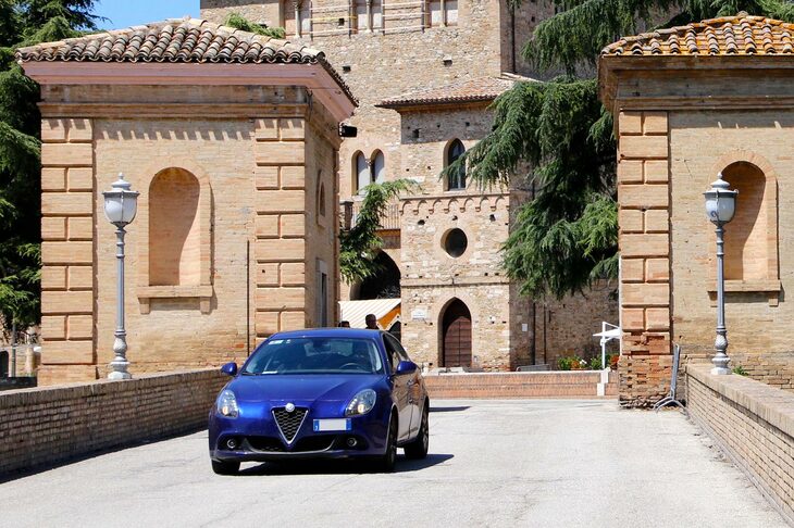 トスカーナのある村にて。2021年夏。