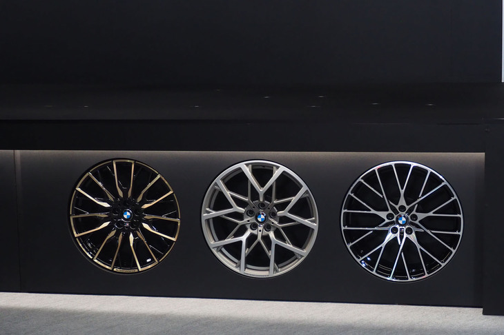 BMWブースの様子。