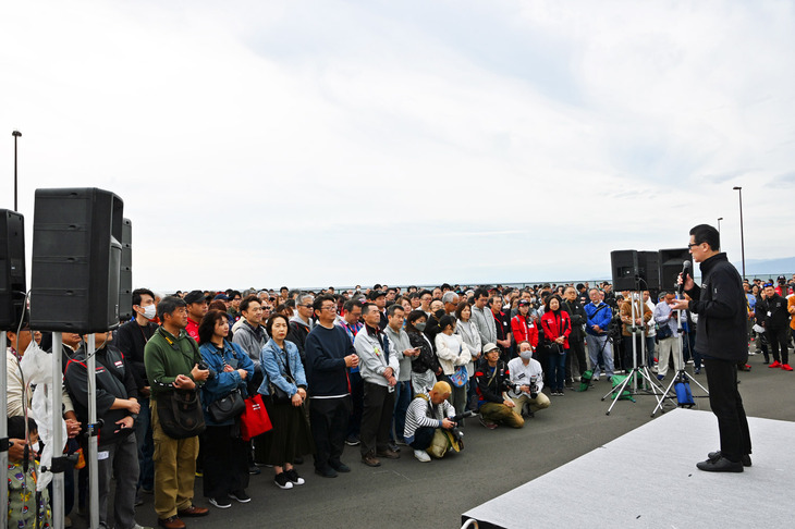 イベントは、NMCの片桐隆夫CEOのあいさつからスタート。