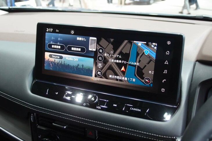 日産エクストレイルX e-4ORCE エクストリーマーX（センターモニター）