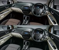 内装色はブラックとアイボリーのツートン。「インテンス」のシートにはボディーカラーに応じてブラウンとグレーの2色が用意される。