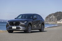 今回の試乗車は「マツダCX-60 XDエクスクルーシブモード」の4WDモデル。マイルドハイブリッドではない直6ディーゼルエンジンを積むなかでは最上級グレードだ。