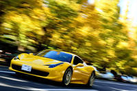 筆者のかつての愛車、「フェラーリ458イタリア」。（写真＝池之平昌信）