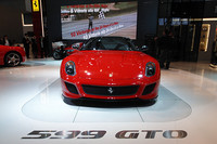 中国がワールドプレミアの場に選ばれた、「フェラーリ599GTO」。
