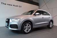 マイナーチェンジされたアウディQ3、日本上陸の画像
