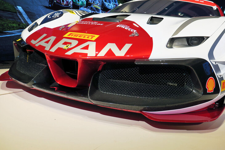 フェラーリ488チャレンジEVO（フロントマスク）