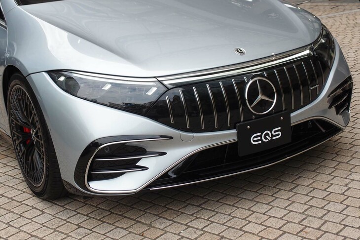 メルセデスAMG EQS53 4MATIC＋（フロントまわり）