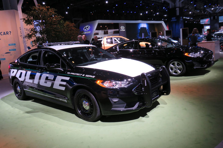 フォードブースの様子。