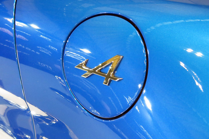 アルピーヌA110プルミエールエディション（2018年）／主催者展示