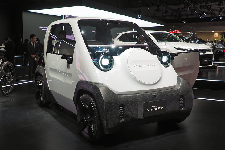 「『バモスホンダ』みたいな顔」の「マイクロEV」。