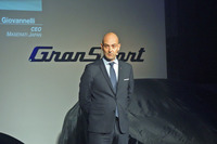 プレゼンテーションを行ったマセラティ ジャパンのグイド・ジョバネッリ社長。2017年の日本市場での販売台数は、2016年から3割ほど増加し、2000台ほどとなる見込みだと語った。