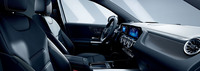 「GLA200d 4MATICアーバンスターズ」のインテリア。