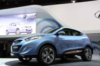 ヒュンダイのコンセプトカー「ix-onic」。