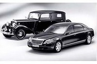 ダイムラークライスラーの高級乗用車「マイバッハ」の写真公開の画像