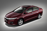 「グレイス」は日本以外のアジア諸国では「シティ」の名で販売されている。世界初公開は2013年11月。インドのニューデリーで世界初公開された。（写真＝本田技研工業）