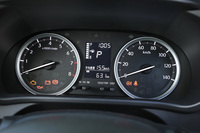 メーターの意匠もモデルによって異なっている。写真は「スタイル」のもの。