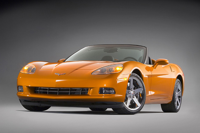 シボレー、2008年モデルの「コルベット・コンバーチブル」【出展車紹介 