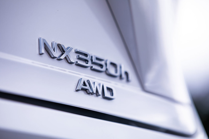 NX350h“バージョンL”（エンブレム）