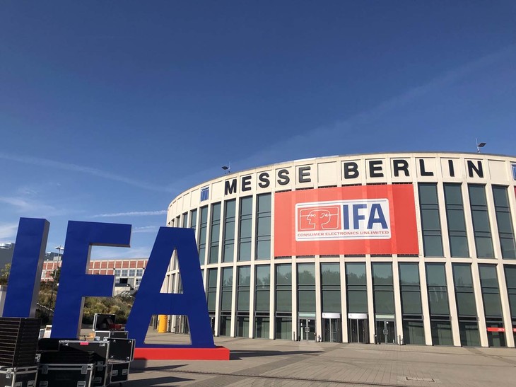 「IFA」の会場であるメッセ・ベルリン。パビリオンは、数字が振られたものだけでも26に及ぶ。