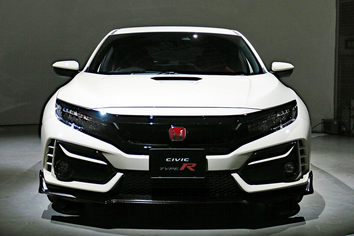 ホンダ・シビック タイプR（フロント）